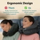 thumbnail image 4 of Almohada inflable para el cuello FLOWZOOM Air para viajar en avión, 4 of 9