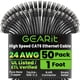 thumbnail image 1 of Cable Ethernet GearIt Cat 6, 1 pie, 50 unidades, 10 Gbps, RJ45, negro, 1 of 8