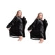thumbnail image 2 of Polerón Sherpa Con Capucha Tipo Huggle Negro, 2 of 2