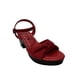 thumbnail image 2 of Sandalia Gamuza Ecológica ZAZ13 Rojo, 2 of 5