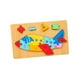 thumbnail image 2 of Número Puzzle Montessori Juguetes Para 3 Años De Edad Para Preescolar Habilidades Motoras Finas Avión, 2 of 5