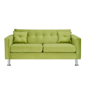 Bodevir - Sofa New Retro 3C Felpa 12 Pistacho