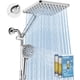 thumbnail image 1 of Combo de cabezal de ducha MakeFit Dual Filtered Rain con dispositivo portátil, 1 of 7
