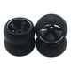 thumbnail image 1 of Neumáticos De Llanta De Rueda De Coche RC Para WLtoys K969 K989 1/28 4WD Reemplazo De Coche Negro, 1 of 5