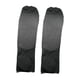 thumbnail image 3 of Hombres Shin Instep Guards Cloth Protector Accesorios Suministros Protección de entrenamiento Elástico Casual 1 par para Taekwondo Gym Muay Thai MMA , negro y m, 3 of 5