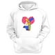 thumbnail image 1 of Polerón Canguro Familia Amarilla Blanco Talla L Unisex, 1 of 3
