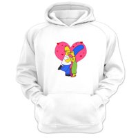 Genérico - Polerón Canguro Familia Amarilla Blanco Talla Xs Unisex