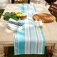 thumbnail image 3 of Table Runner DII Summer Stripe, 14 x 72 pulgadas, Beach House, poliéster, 3 of 7