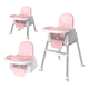 thumbnail image 3 of Silla comer Eshopangie 2 en 1 plegable color rosa, 3 of 3