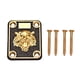 thumbnail image 4 of 1 Juego De Placa De Cuello De Guitarra Para Reemplazo De Guitarra Eléctrica Dorada, 4 of 5