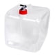 thumbnail image 4 of botella plegable del cubo del agua del pote del agua potable para el coche que acampa al aire libre 20l, 4 of 5