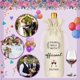 thumbnail image 4 of Bolsa de Vino para Boda TBITON 34x14 cm Beige‑Wedding02, 4 of 7