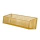thumbnail image 4 of Cesta Colgante de Pared Almacenamiento Metálico para Frutas Verduras Condimentos Juguetes Organizador Resistente para Cocina Baño Lavandería Apta para Oro S, 4 of 5