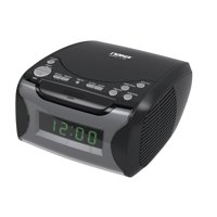 Radio Despertador Naxa Con Reproductor De Cd Y Puerto De Carga Usb