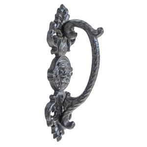 Bothyi - Tirador De Manija De Hierro Fundido Para Puerta De Casa De Campo, Accesorio De Instalación Rápida, Ornamental