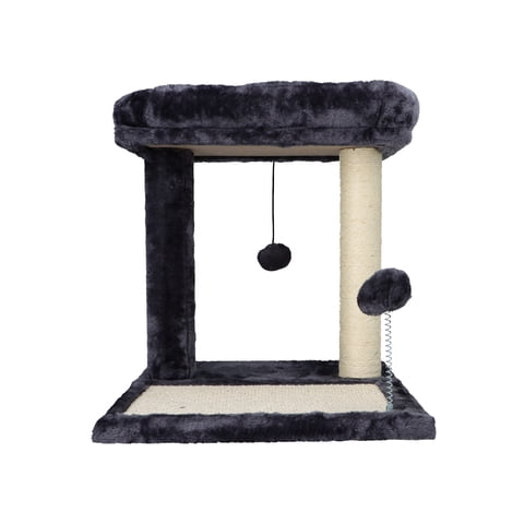 Petwoow - Rascador De Gatos Con Juguete Y Cama 44X40X40