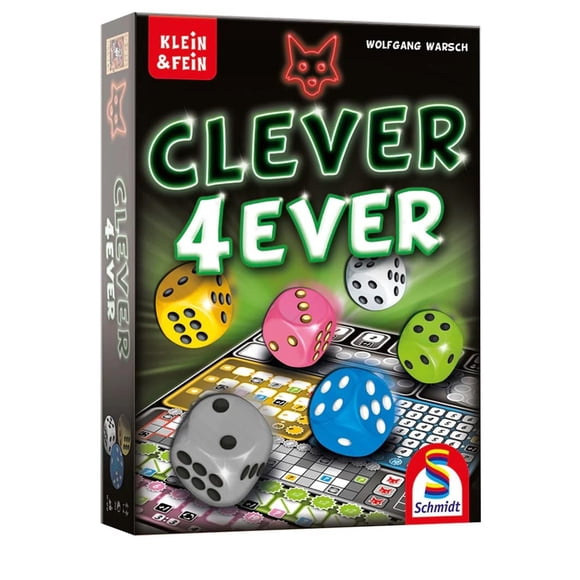 Juego de mesa CMYK Clever 4ever, secuela de That's Pretty Clever