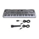 thumbnail image 5 of Teclado de Piano Electrónico de 61 teclas, juguete de educación temprana, juguete de sonido más fácil de aprender, juguete de iluminación musical para, 5 of 5