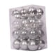 thumbnail image 2 of 24x Bolas De Navidad Colgantes Regalos De Fiesta Adornos Navideños Para Árboles De Navidad Plateados, 2 of 3