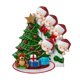 thumbnail image 2 of 1 Pieza 2020 Adorno De árbol De Navidad Familia DIY Nombre Año Nuevo Decorativo Para El Hogar 5 Personas, 2 of 5