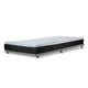 thumbnail image 1 of Base Cama Nido 1 Plaza 190 Cm + Colchon Zen Pro Tela Gris, 1 of 5