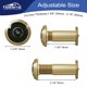 thumbnail image 2 of Mirilla TSMIMTS 200° HD de latón color dorado satinado, 2 of 5