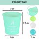 thumbnail image 4 of Juego Aivalas Yard Pong Glow para exteriores con baldes y pelotas, 4 of 8