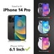 thumbnail image 2 of Protector de pantalla ZAGG InvisibleShield Glass XTR2 iPhone 14 Pro, 2 of 9