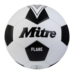 Balón De Fútbol Mitre Flare Blanco-Negro Blanco 5
