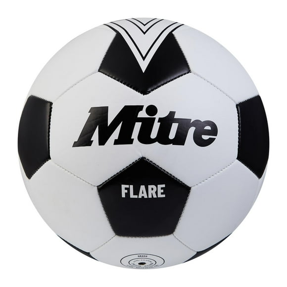 Balón de Fútbol Mitre Flare Blanco-Negro