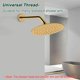 thumbnail image 3 of Brida para brazo de ducha BathAce de acero inoxidable dorado de 2 cm, 3 of 6