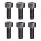 thumbnail image 3 of 6 piezas de la guitarra eléctrica de bloqueo tuerca de la cadena abrazadera tornillos hexagonales m4 negro, 3 of 3