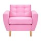 thumbnail image 1 of Sofa Bote 1c Felpa 05 Rosado, 1 of 6