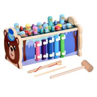 Magideal - Juguete Educativo De Percusión Glockenspiel Para Niños Pequeños