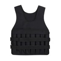 Sportime - Chaleco De Peso 10Kg Lastre Ajustable Pro Entrenamiento