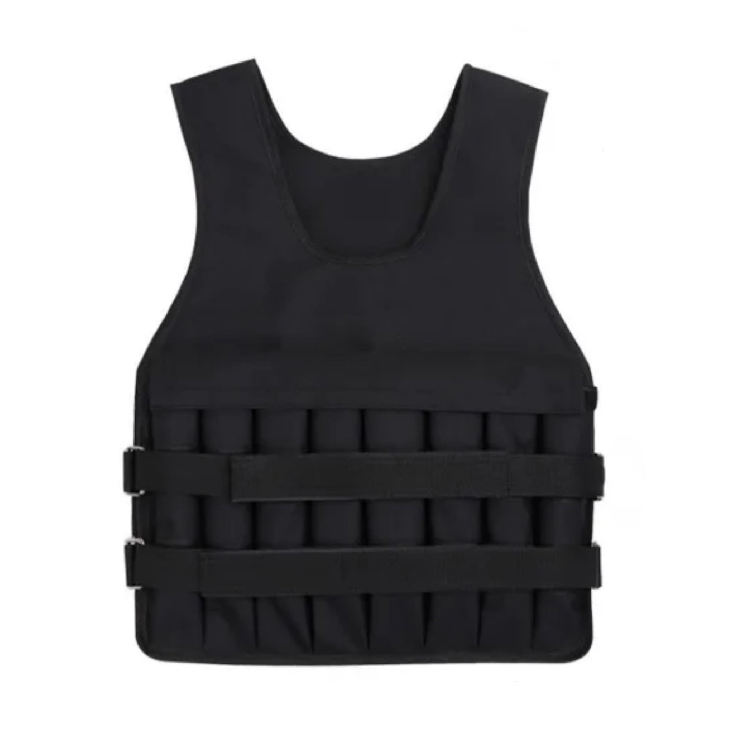 Sportime - Chaleco De Peso 10kg Lastre Ajustable Pro Entrenamiento