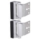 thumbnail image 1 of Cerradura de refuerzo de puerta TOYFUL, paquete de 2, plateada, 800 libras, 1 of 8