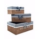 thumbnail image 1 of Caja Organizadora Panera Set 3 Pza C/Genero Rect. Marron, 1 of 3