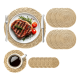 thumbnail image 1 of Set 12 individuales mantel fibra natural 35cm+11cm pack12, 1 of 3