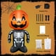 thumbnail image 3 of Calavera inflable para Halloween de 4 pies, diseño de hombre calabaza con LED, marca VOCADE, 3 of 7