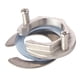 thumbnail image 3 of Accesorio de contratuerca de grifo universal Reemplazo de montaje en forma de C Instalación fácil Fijación Kit de accesorios de fijación de grifo para , acero inoxidable, 3 of 5