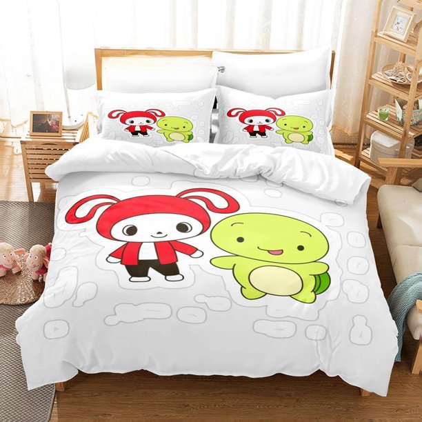 New Maizen Sisters Bedding Set Single Twin Full Size Bed Set Adult Kid Bedroom Duvet cover Sets Anime Bed Sheet Set Bed Sheets