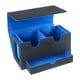 thumbnail image 1 of Caja De Baraja De Cartas Organización Cierre Magnético Contenedor Protección Tarjetero Azul, 1 of 3