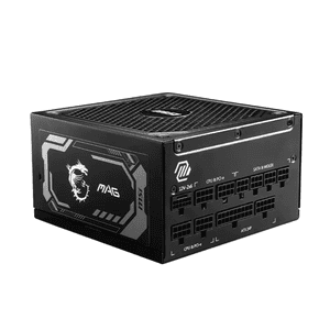 Fuente De Poder Msi Mag A1250Gl Pcie5, 1250 W, 80+ Gold, Modular