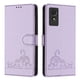 thumbnail image 1 of Funda tipo cartera FOXDOCK para TCL 501 con soporte, ranuras, RFID, diseño de gato, 1 of 5