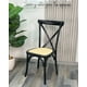 thumbnail image 3 of Silla Crossback Madera Negra, 3 of 3