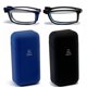 thumbnail image 1 of Gafas de Lectura Plegables MMOWW 2.75, Juego de 2 Pares Negro y Azul, 1 of 8