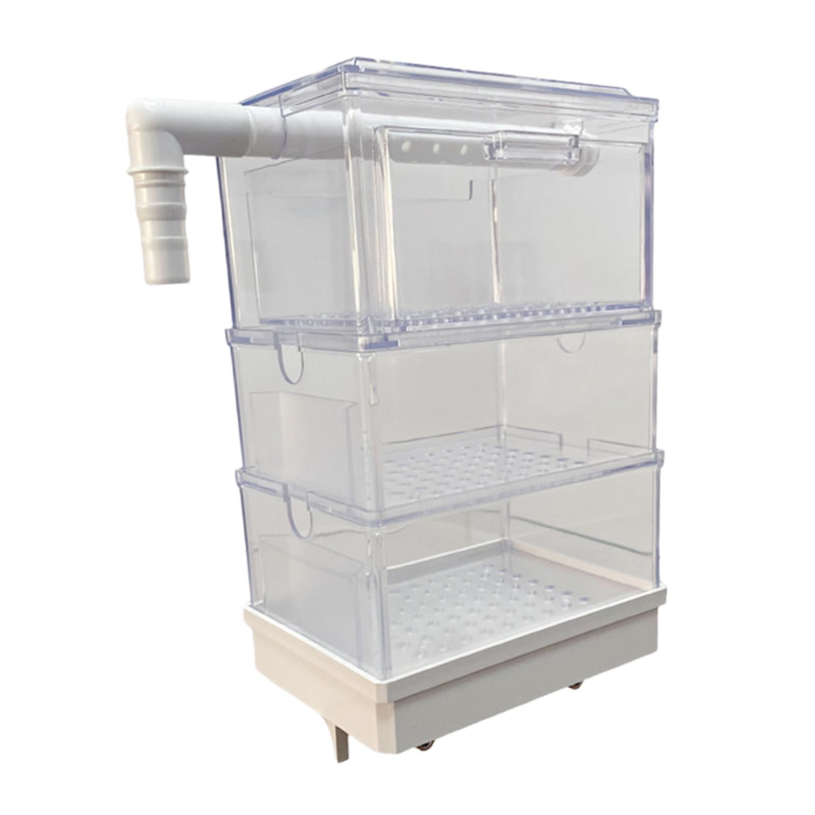 Caja De Filtro Colgante Para Acuario, Caja De Filtro Externo Silenciosa De Múltiples Capas Para Pecera, Tres Capas