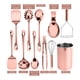 thumbnail image 4 of Juego de utensilios COOK WITH COLOR de 10 piezas en rosa dorado, 4 of 6
