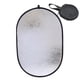 thumbnail image 5 of Reflector De Luz Plegable Compacto Plegable 2 En 1 Para Iluminación De Fotografía S Plata Blanco, 5 of 5